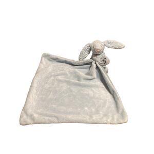 Jellycat Bashful Bunny Light Blue Plush Lovey Security Baby Blanket